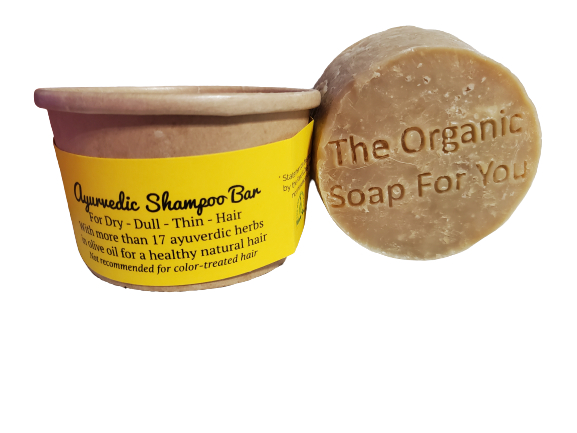 Ayurvedic Shampoo Bar | For Dry - Dull - Thin - Hair