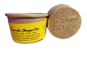 Ayurvedic Shampoo Bar | For Dry - Dull - Thin - Hair
