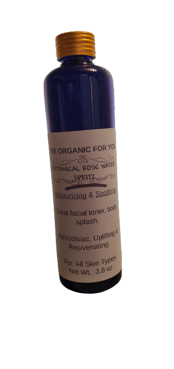 THE ORGANIC FOR YOU  BOTANICAL ROSE WATER  & Glycerin (Pour) | 3.8 oz