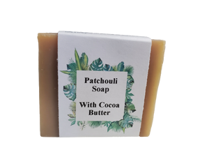Patchouli Soap | with Cocoa Butter and Cocoa Powder | 4.0 oz