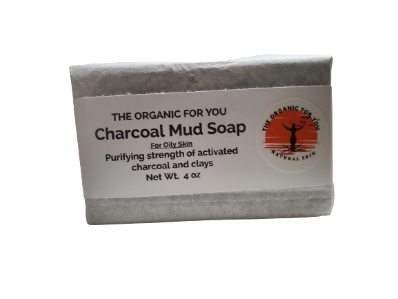 Charcoal Mud Soap | For Oily Skin | 4 oz