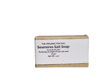 Load image into Gallery viewer, Seamores Salt Soap | Palm &amp; Olive Oil Free | 4 OZ Bar
