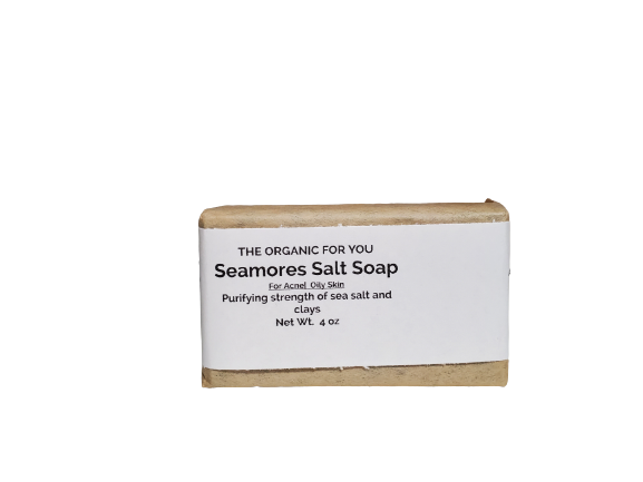 Seamores Salt Soap | Palm & Olive Oil Free | 4 OZ Bar