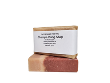 Load image into Gallery viewer, Champa Ylang Soap | Palm &amp; Olive  Oil Free | 4 OZ
