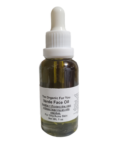 Verde Face Oil | For Combination, Acne Skin | 1 oz