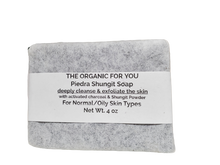 Load image into Gallery viewer, Piedra Shungit Soap | For Oily Skin | 4 oz Bar⁸
