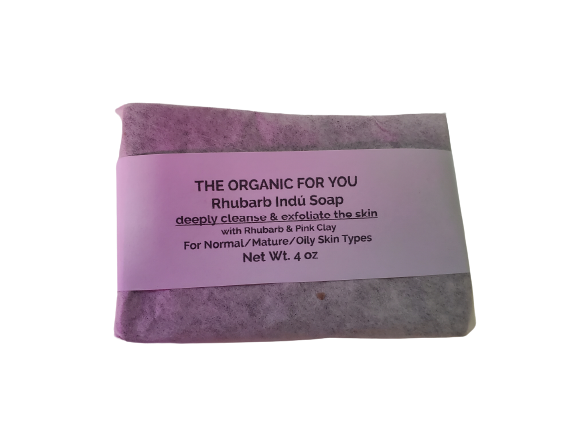 Rhubarb Indú Soap | 4 oz Bar