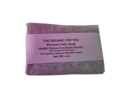 Rhubarb Indú Soap | 4 oz Bar