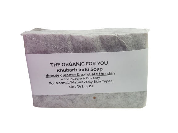 Rhubarb Indú Soap | 4 oz Bar