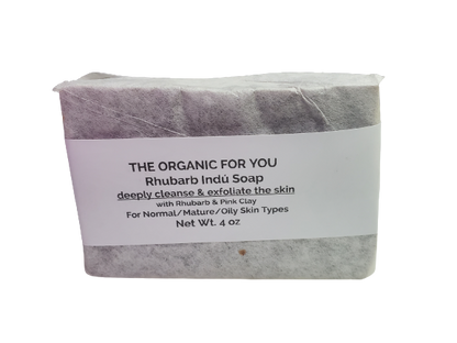 Rhubarb Indú Soap | 4 oz Bar