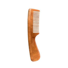 Load image into Gallery viewer, Neem Hair Brush | Wide Tooth | Curly, Straight Hair | Beard Comb
