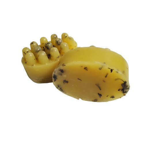 Oat and Patchouli Massage Scrub Soap Bar | Body Exfoliation | 5 oz BAR