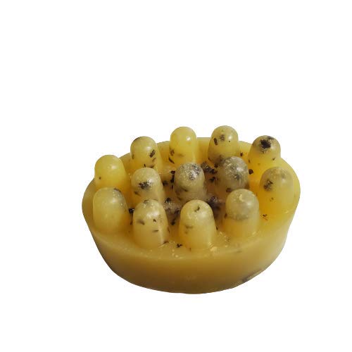 Oat and Patchouli Massage Scrub Soap Bar | Body Exfoliation | 5 oz BAR