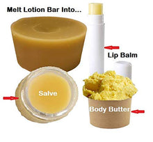 Load image into Gallery viewer, Melt and Pour All-Purpose Lotion Bar | Make your own Lip Balm or Salve
