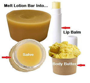Melt and Pour All-Purpose Lotion Bar | Make your own Lip Balm or Salve