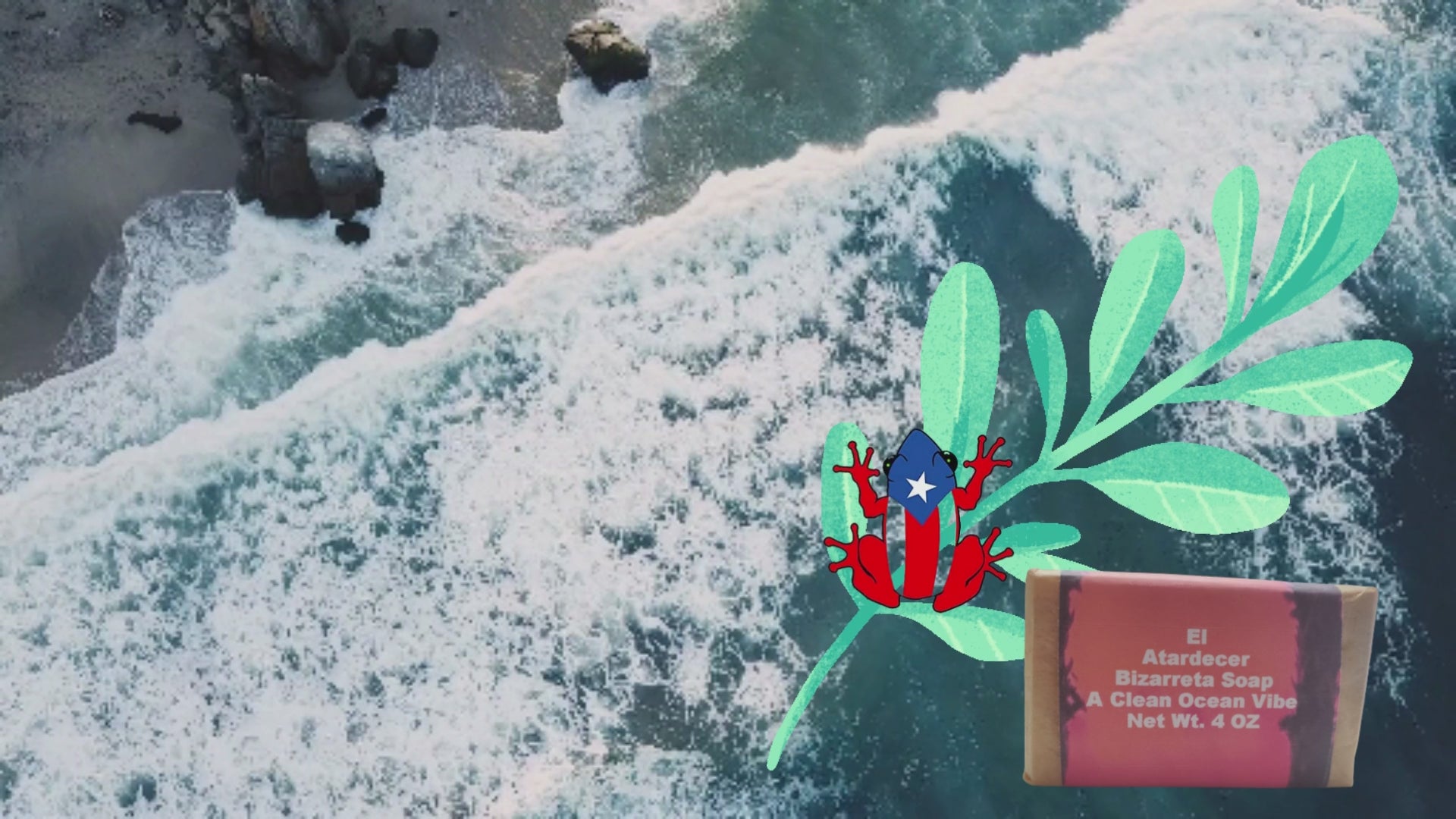 El Atardecer Bizarreta Soap | A Clean Ocean Vibe