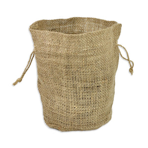 Natural Jute Burlap Round Bags | Gift Wrapping