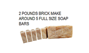 Pre-Order 2.5 Pounds BRICK Soap