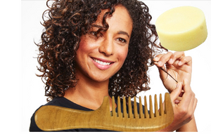 Indu Wooden Comb for Thick/Curly Hair