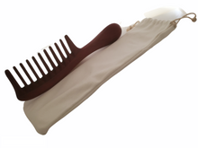 Load image into Gallery viewer, Indu Wooden Comb for Thick/Curly Hair
