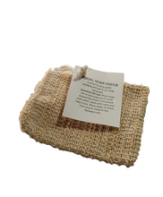 Load image into Gallery viewer, Sisal Soap Pouch | Exfoliating  | Sud Maker | For Bath And Shower and Massage

