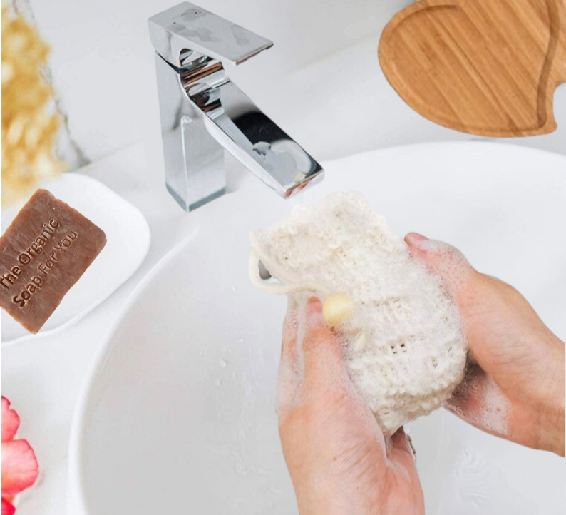 Sisal Soap Pouch | Exfoliating  | Sud Maker | For Bath And Shower and Massage