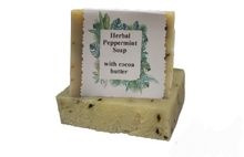 Load image into Gallery viewer, Herbal Peppermint Soap Bar
