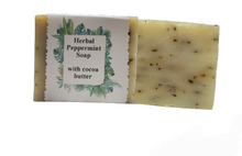 Load image into Gallery viewer, Herbal Peppermint Soap Bar
