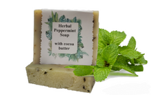 Load image into Gallery viewer, Herbal Peppermint Soap Bar
