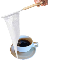 Load image into Gallery viewer, Coffee Cloth Strainer 8&#39; long | Colador de Café | 8 pulgadas de largo
