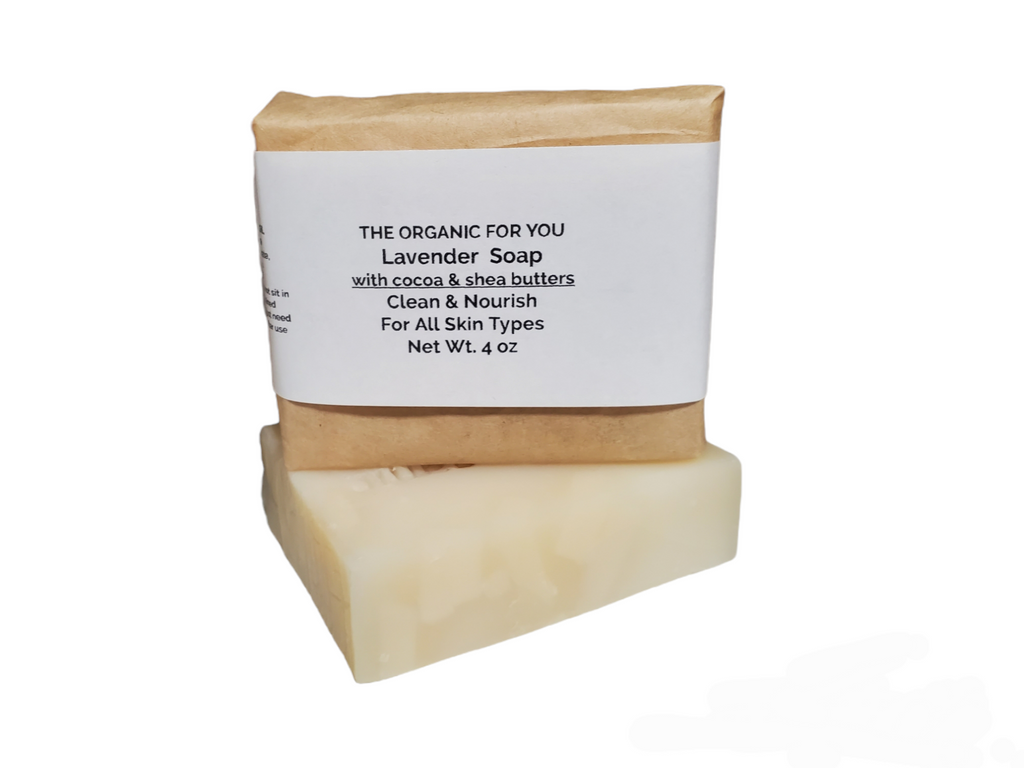 Lavender Soap | NO CASTOR OIL | 4 OZ