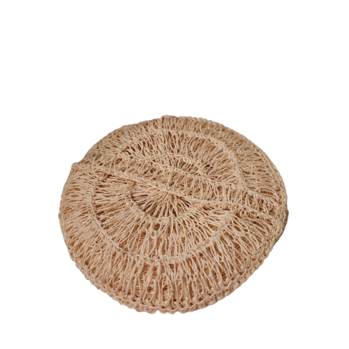 Ixtle (maguey plant fiber) Exfoliating Body Round Sponge