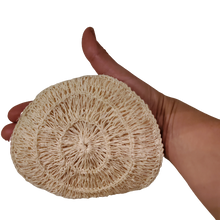 Load image into Gallery viewer, Ixtle (maguey plant fiber) Exfoliating Body Round Sponge

