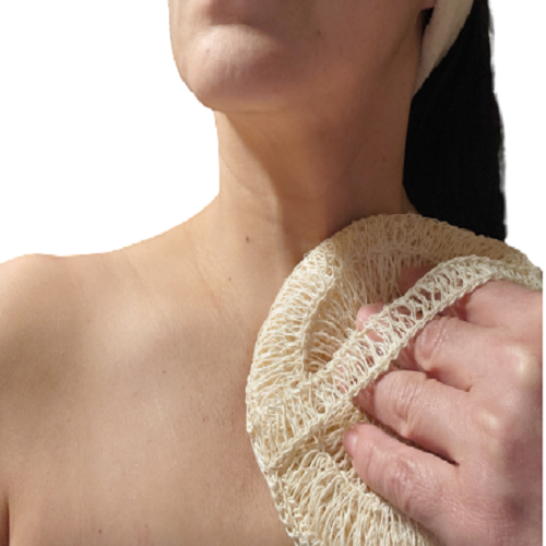 Ixtle (maguey plant fiber) Exfoliating Body Round Sponge