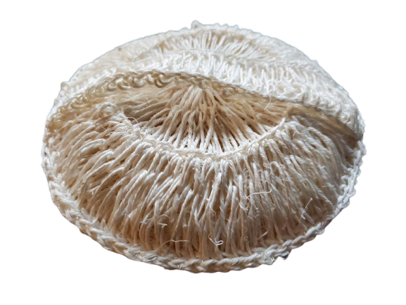Ixtle (maguey plant fiber) Exfoliating Body Round Sponge