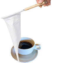 Clear & Important (best for instructions)

Wash Before First Use: The colador must be washed before first use. Skipping this step may cause the coffee to taste like cotton.