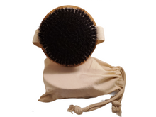 Load image into Gallery viewer, Ayurveda Dry Skin Brush | Soft Boar Bristles | Gift Spa Bundle
