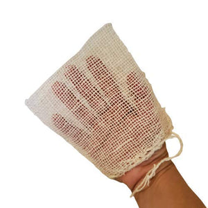 Ixtle (maguey plant fiber) Exfoliating Pouch | Mitts | Pad