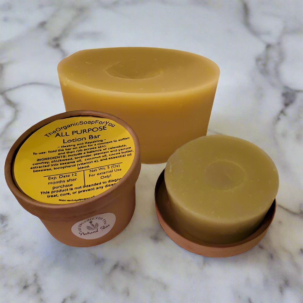 Melt and Pour All-Purpose Lotion Bar | Make your own Lip Balm or Salve
