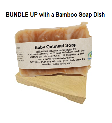 Baby Oatmeal Soap | Mild Scented with Lavender Essential Oil