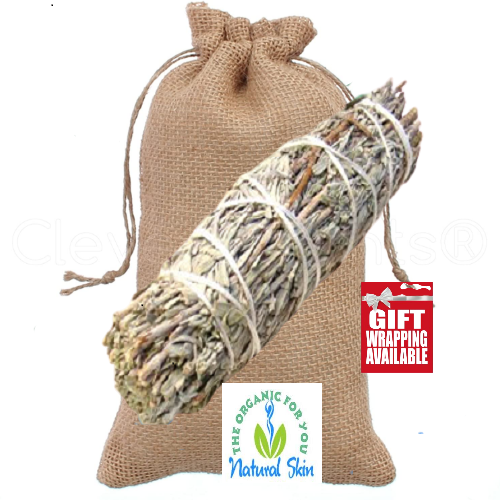 Smudge Large 6" - Cedar Smudge Sticks For Cleansing Home, Meditation, Smudging Rituals - Spiritual Gifts