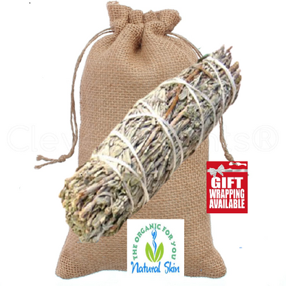 Smudge Large 6" - Cedar Smudge Sticks For Cleansing Home, Meditation, Smudging Rituals - Spiritual Gifts
